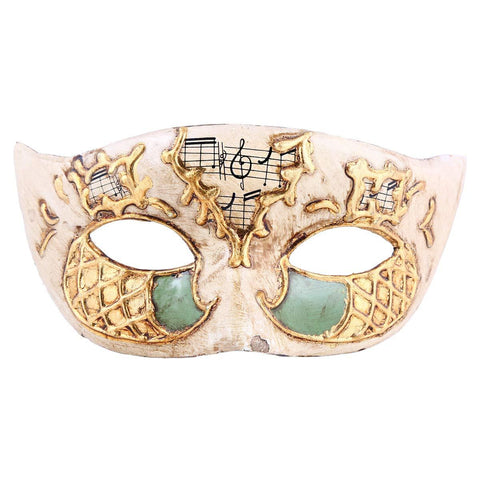 Daweigao Party Mask - J7808, Beige and Green
