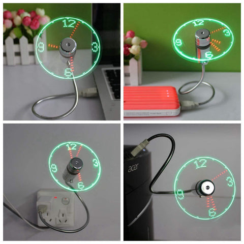 Crony USB clock FAN - SquareDubai