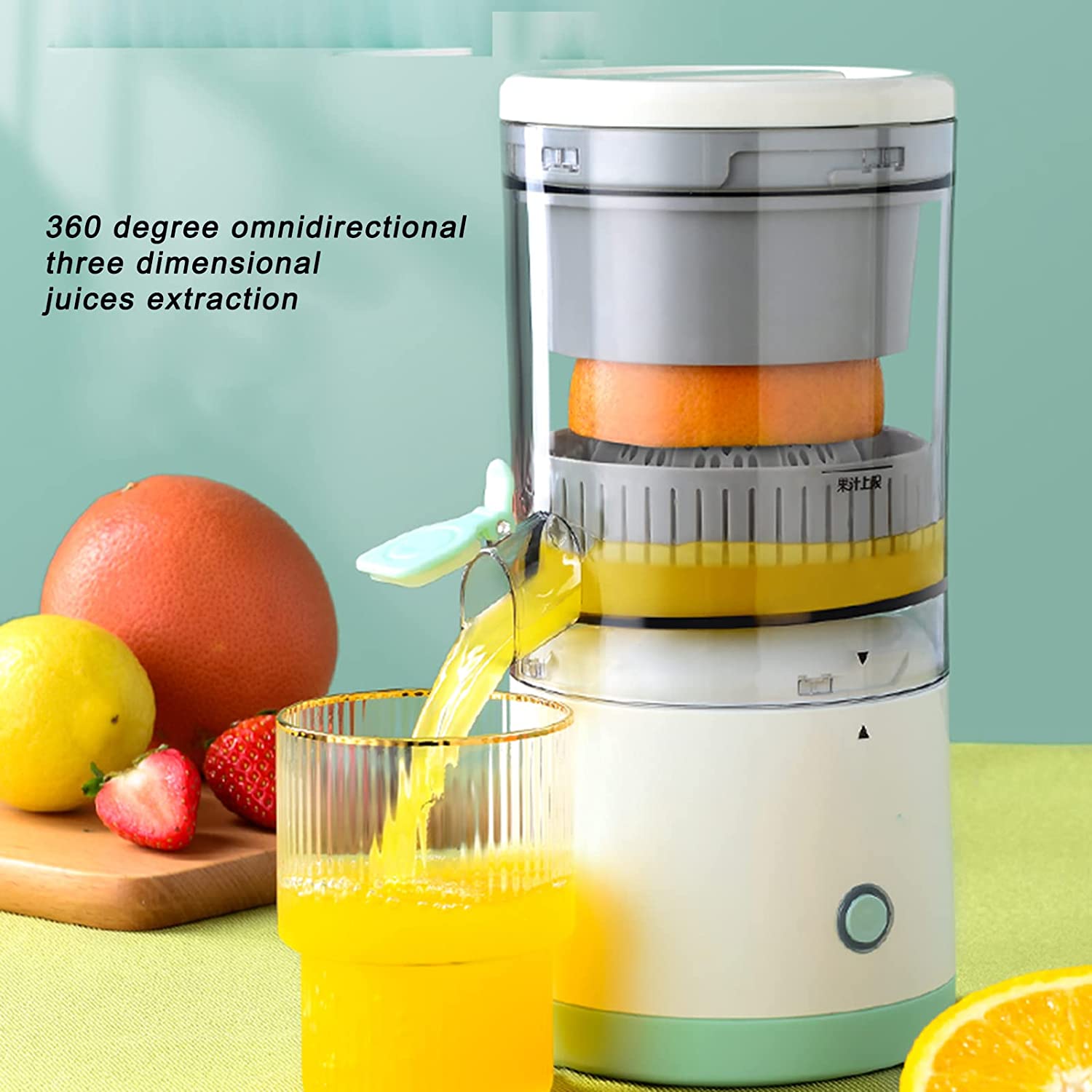 MIGECON USB Rechargeable Lemon Juicer