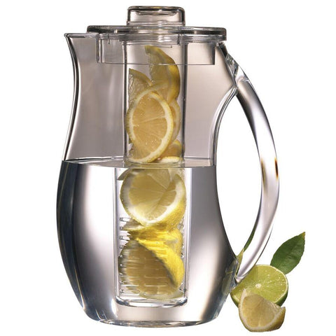 Fruit Infusion Pitcher (2.4L, Acrylic, Clear)