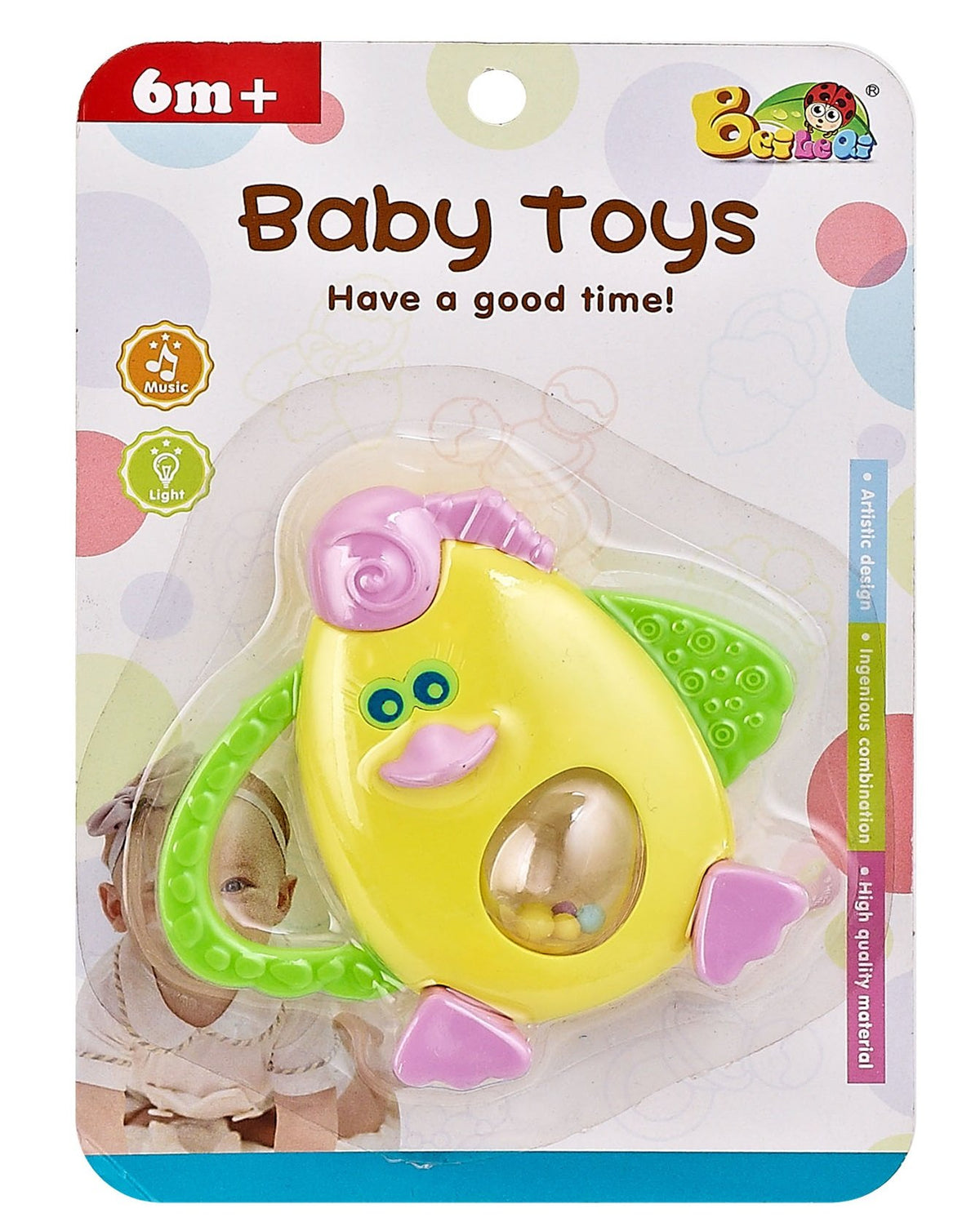 Baby Toys Rattle and Teether - Little Angel