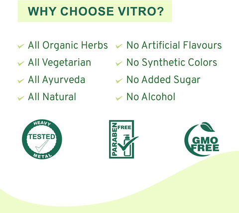 Vitro Naturals Organic Karela Powder 100 g | Pack of 2 | Supports Healthy Blood Sugar Levels
