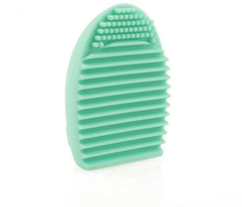 Make up for you Silicon Brush Egg Makeup Brush Cleaning Tool - Dark Purple
