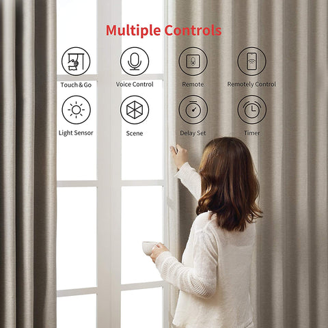 SwitchBot Curtain Smart Electric Motor Compatible with Alexa, Google Home, HomePod