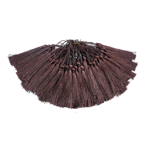 96 PCS Red Soft Craft Tassels with Loops for Jewelry Making, DIY, Bookmark, - WILLOW