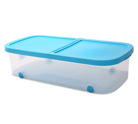 Wheeled Storage Tote Box  44 Ltr