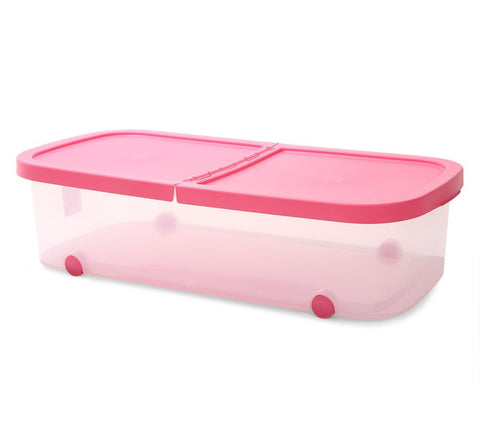 Wheeled Storage Tote Box  44 Ltr