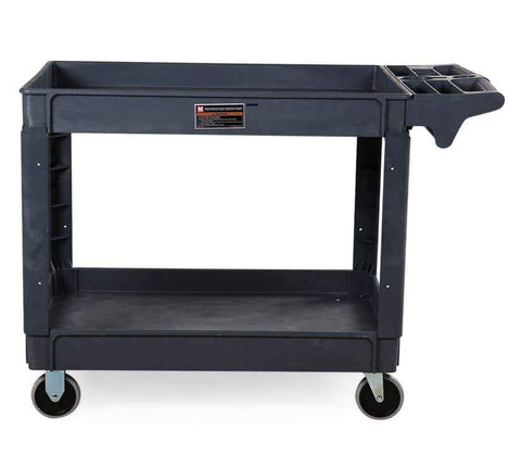 Polyphenylene Service Cart with 2 Trays
