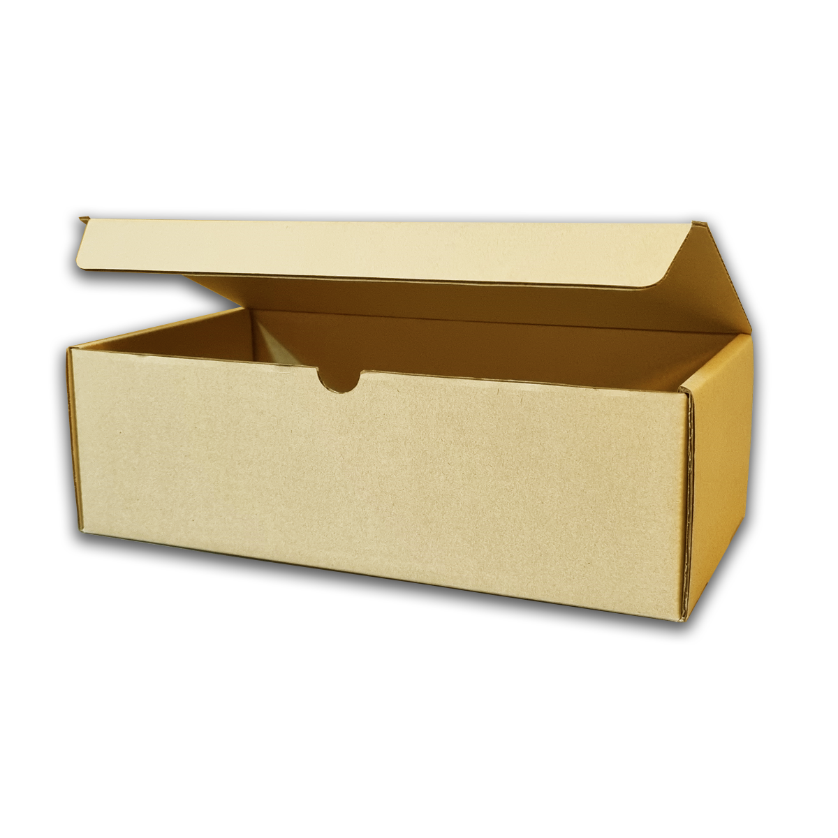 Heavy Duty Brown Corrugated kraft Boxes for Gifts (31x16x9.5) Cms – (6Pc Pack) - WILLOW