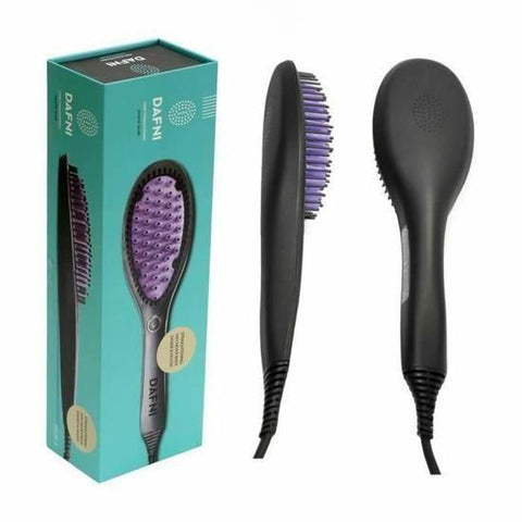 DAFNI Hair Straightening Ceramic Brush - SquareDubai