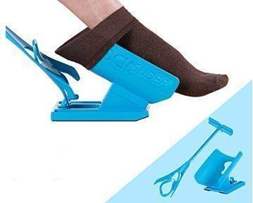 2018 Easy On Easy Off Sock Aid Kit Sock Helper Slider Fast & Easy Way To Put On - SquareDubai