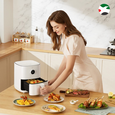 Xiaomi Mi Smart Air Fryer 3.5L – 100+ In-App Recipes, Automatic Heat And Time Control