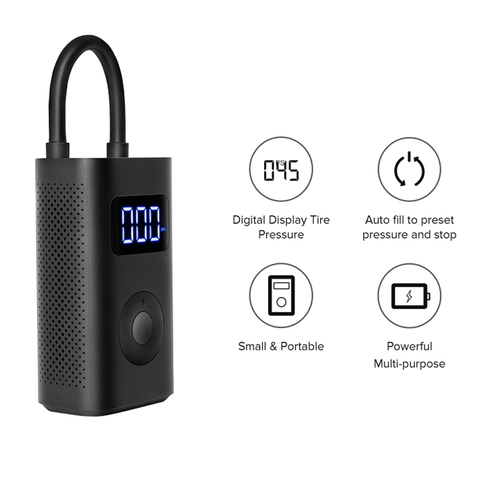 Xiaomi Mi Home Portable Air Compressor, 2000mAh Battery Capacity, 5V 2A Charging Parameters