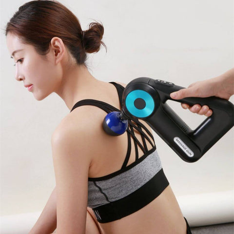 Electric Body Massager M-17 Portable Massage Gun Handheld