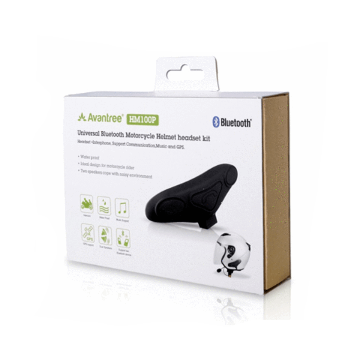 avantree universal bluetooth motorcycle helmet headset kit Avantree HM100P Bluetooth Helmet In Ear Headset