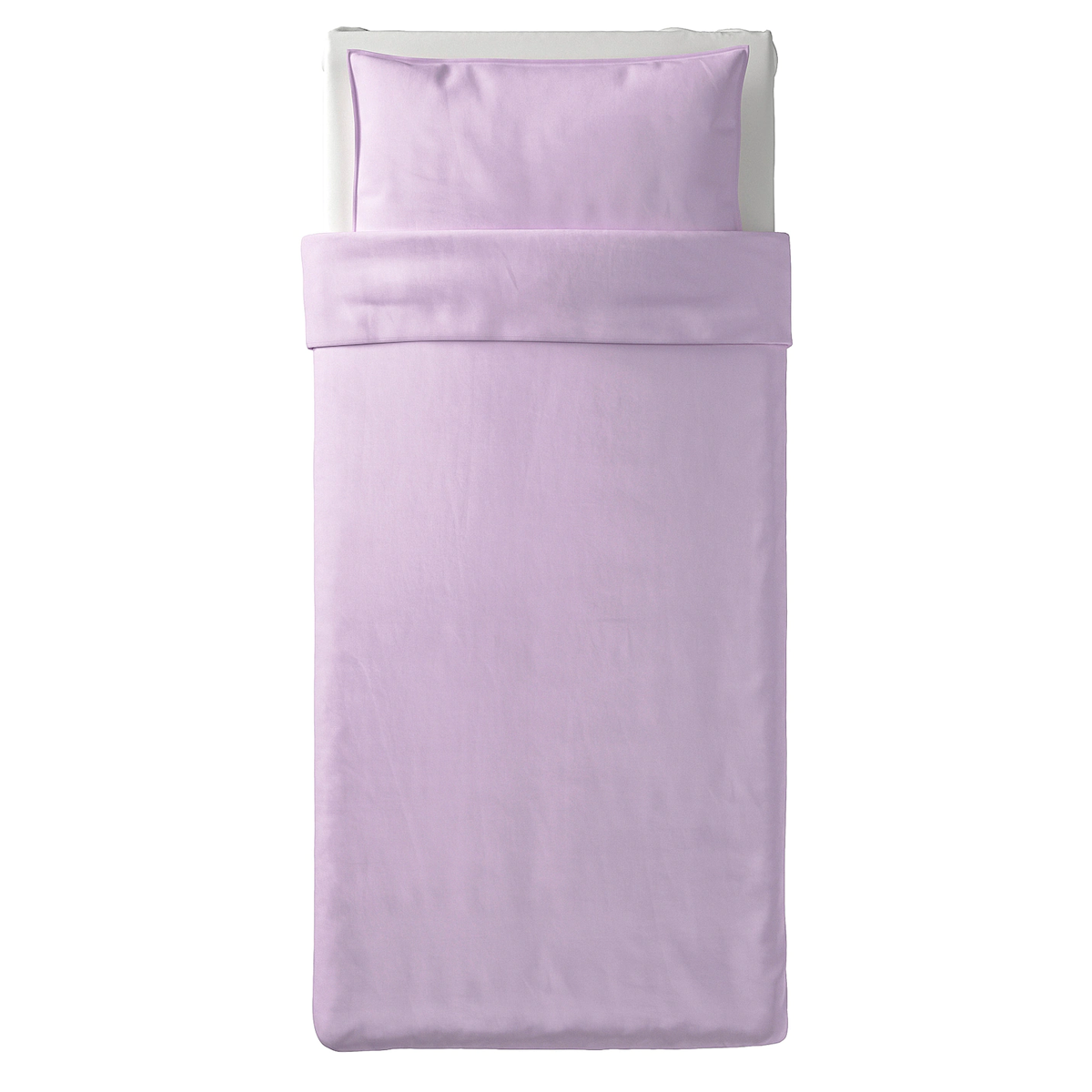 Quilt cover and pillowcase, Light Lillac, 150x200/50x80 cm - ANGSLILJA