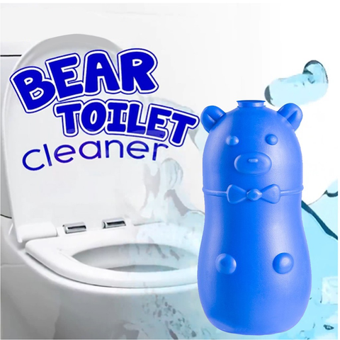 EDGE Bear Design Blue Bubble Toilet Cleaner 2PC Pack