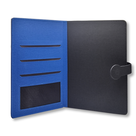 Olmecs A5-Premium Quality Soft PU Covered Notebooks RMD32 - Blue