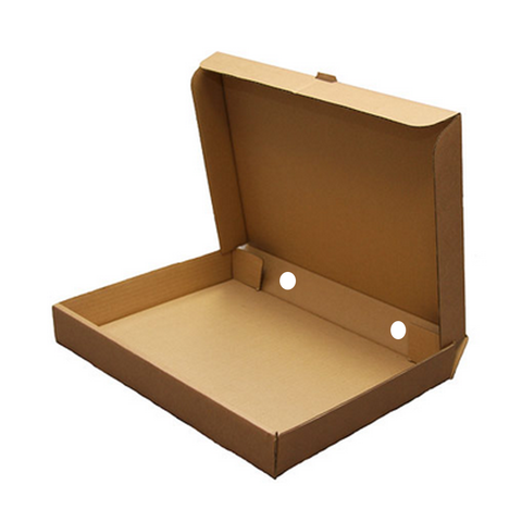 100Pc Pack Extra Large Brown Kraft Mailing Boxes 40 x 28 x 6 Cm (100Pc Pack)