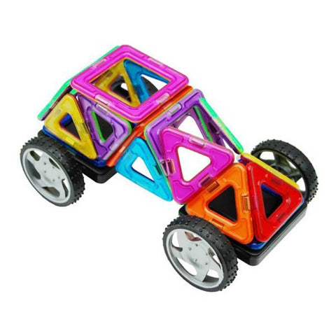 Little Angel - Kids Toys Magnetic Building Vehicle 36pcs Set