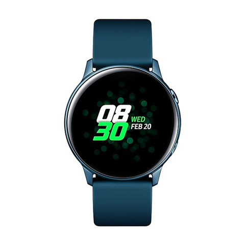 Samsung Galaxy Watch Active - 40mm, IP68 Water Resistant, Wireless Charging, SM-R500N - Silver