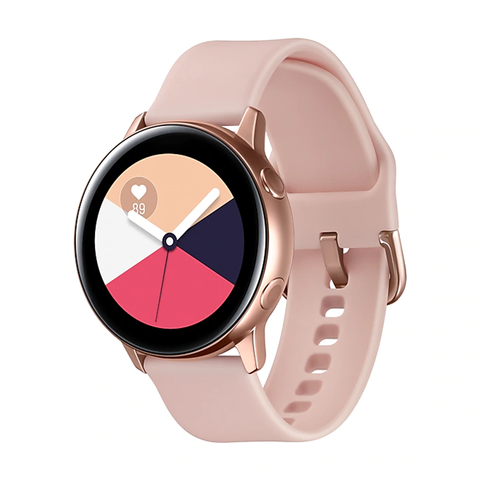 Samsung Galaxy Watch Active - 40mm, IP68 Water Resistant, Wireless Charging, SM-R500N - Rose Gold