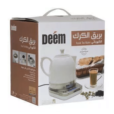 Deem Karak Tea Maker, Red 1 Liter,