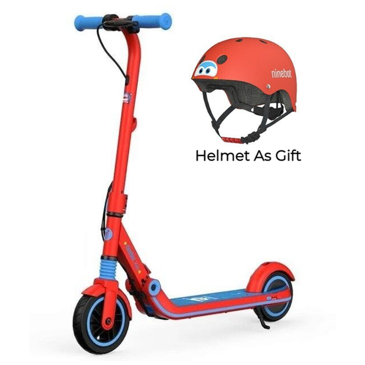 NINEBOT E8 Kids Scooter SUPER WINGS EDITION with HELMET