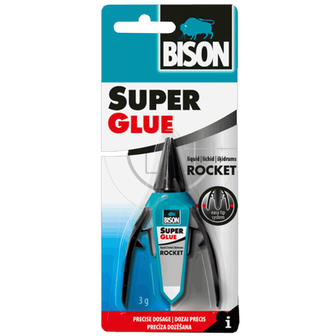 Universal Adhesive 25ml Super Glue Bison