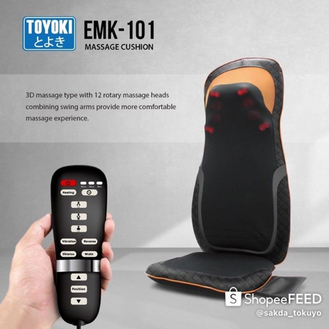 Car Seat Massage Cushion EMK-101 for Back Relaxing - Yoobao