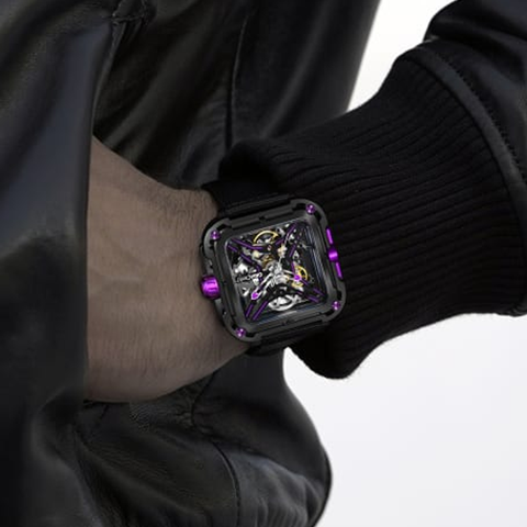 CigaDesign X Series Great Ape Stainless Steel Hollow Design (Purple)