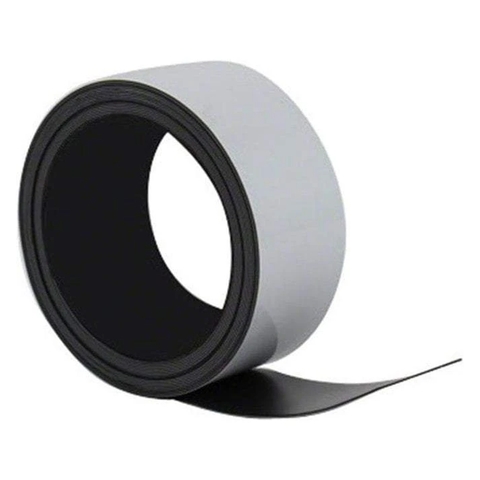 Magnetic Tape Strips with Adhesive Backing Perfect for DIY, Art Projects, Whiteboards 1000 x 25mm (24Pc Pack)