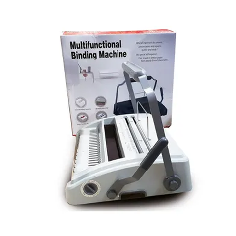 Multifunctional Comb Binding Machine White/Black