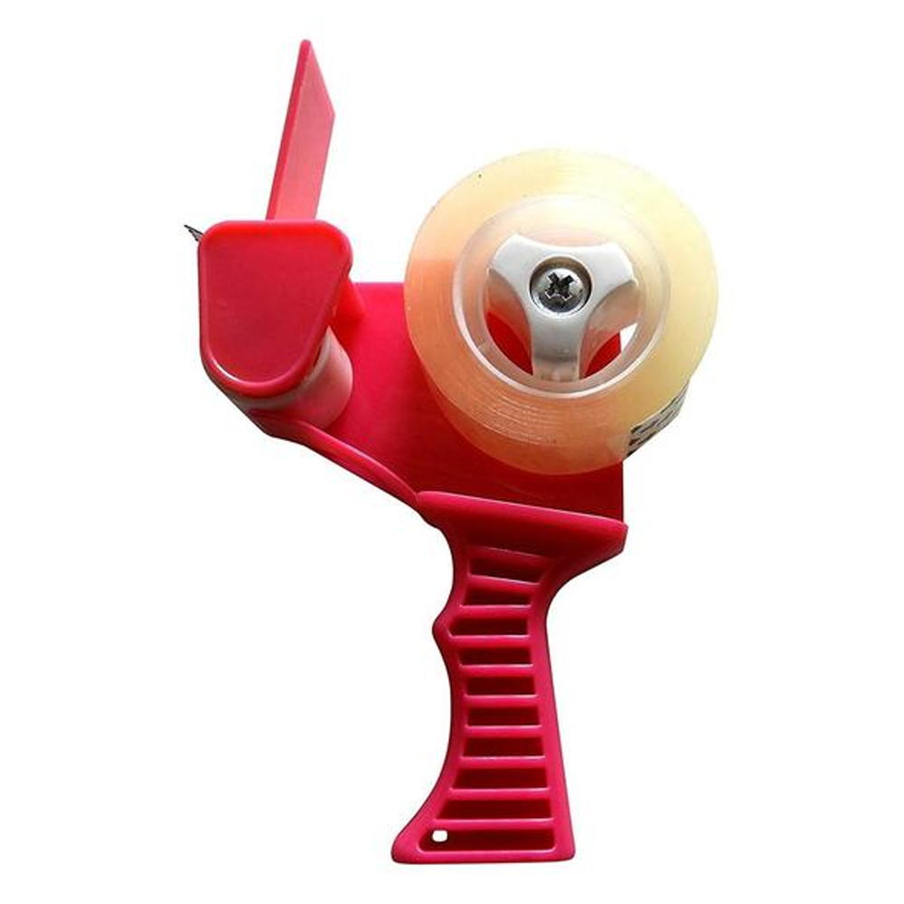 Handheld Mini Tape Dispenser Refillable 3/4" Tape Mail Packaging Arts and Crafts Novelty