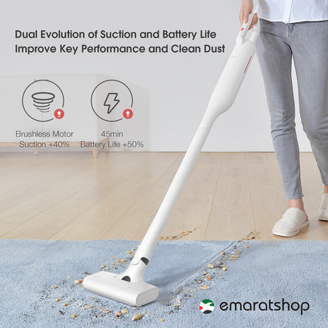 Deerma VC01 Max Lightweight Cordless Stick Handheld Vacuum Cleaner with Sweeping Mopping 12000Pa Powerful Suction