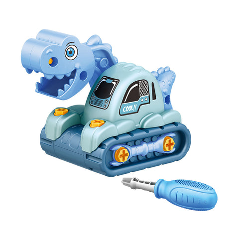 EMMA The screw-in car Toy Dino folding excavator  - DIY