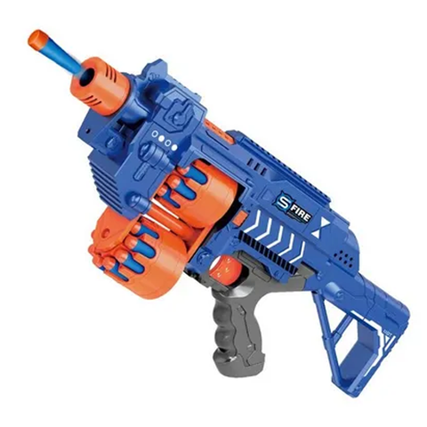 Epic Rage Strike Reaper Blaster Kids Toy Gun With Magazine 20 Darts Bu ...