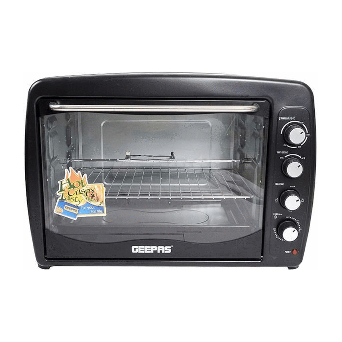 Geepas Electric Oven with Grill, Black [GO4401]
