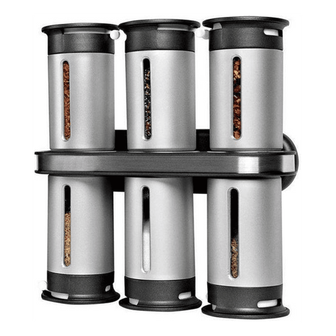 Zero Gravity Wall Mount Magnetic Spice Rack