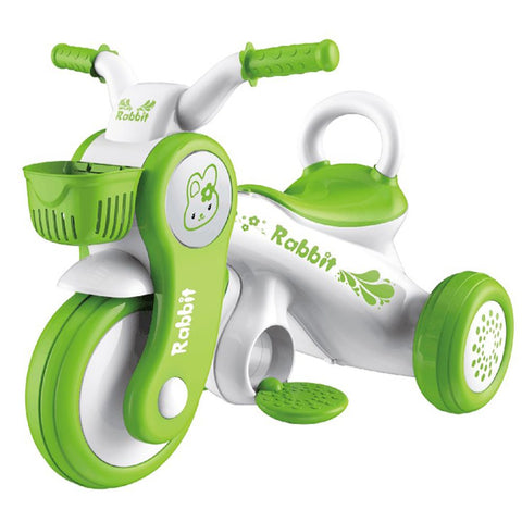 Kids Electronic Motorcycle Ride-On Bike - Green - Fengda