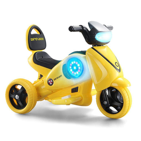 Fengda Kids Toys Ride On Bike Toy - Yellow - Fengda