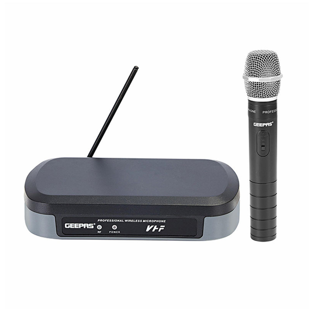Geepas Professional Wireless Microphone GMP15011 Black
