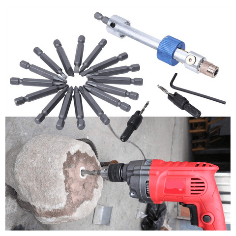 Drill Flip Drive  / Driver Multi Screwdriver Sets Updated version 16 different kinds head - SquareDubai