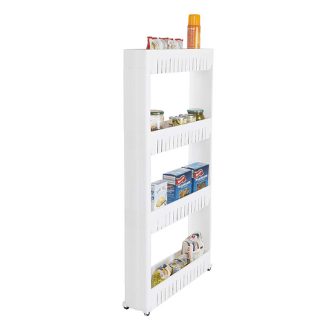 Slim Slide Out Pantry Storage Rack for Narrow Spaces by - Willow