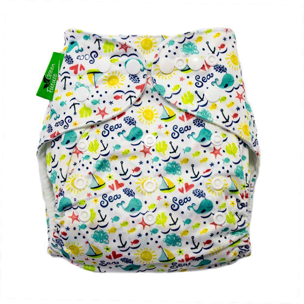 Baby Cloth Diaper all in one Reusable Sailing