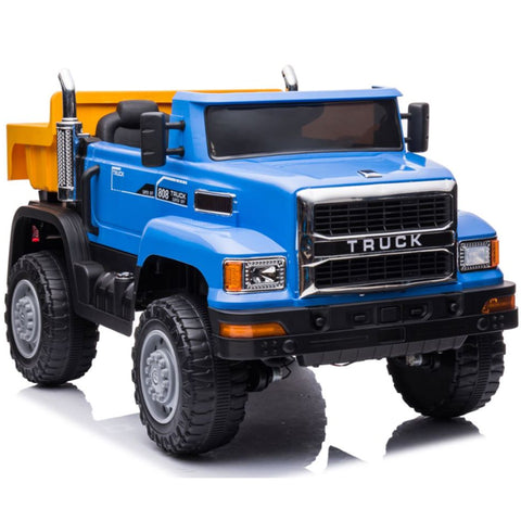 Olmecs 12v Electric Ride on Truck Tractor Car for Big Kids to Drive