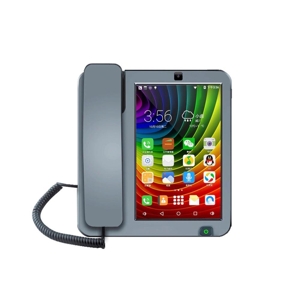 Fixed Wireless Landline Android 6.0 with 4G SIM network video phone Smart LTE 4G - KT8001