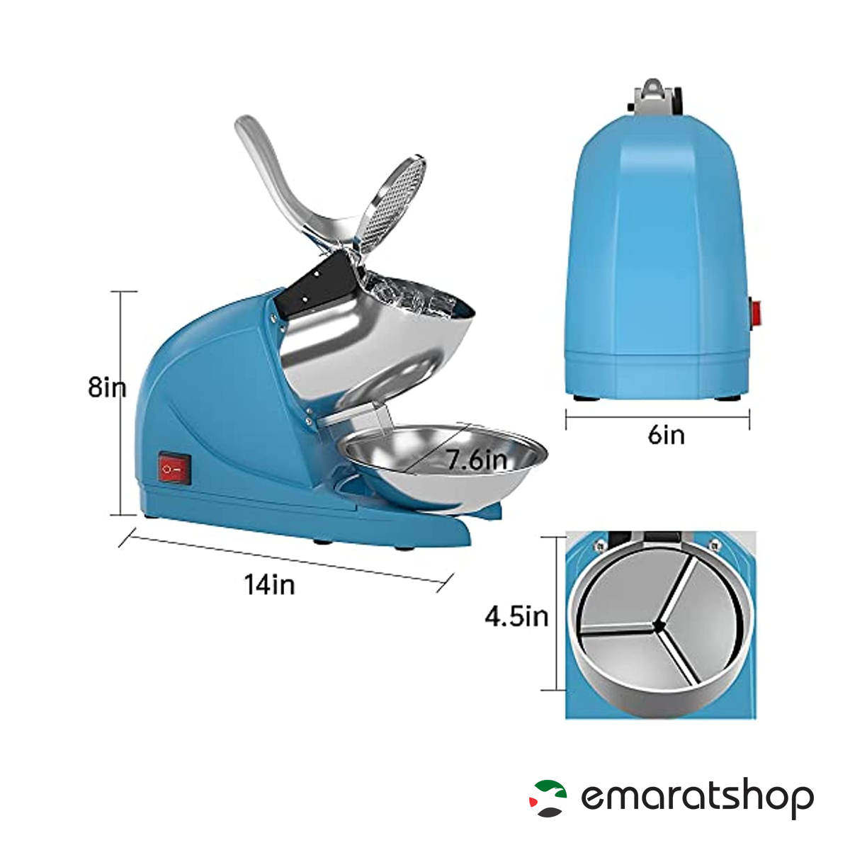 Home and Commercial Ice Crushers (500W)