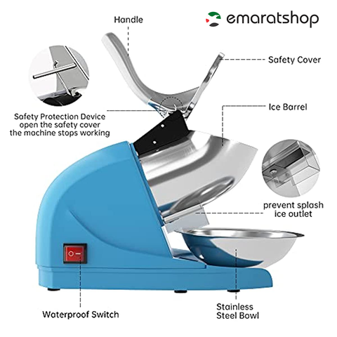 Home and Commercial Ice Crushers (500W)