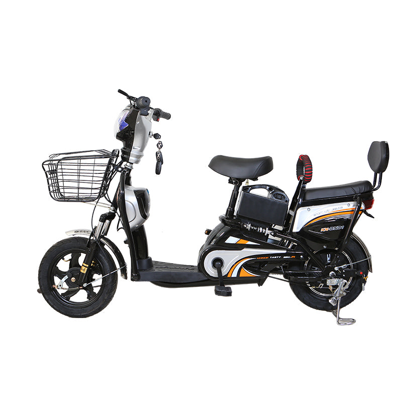 Trendy 48V Grocery Electric scooter bike | Adults Electric Scooter - PURPLE
